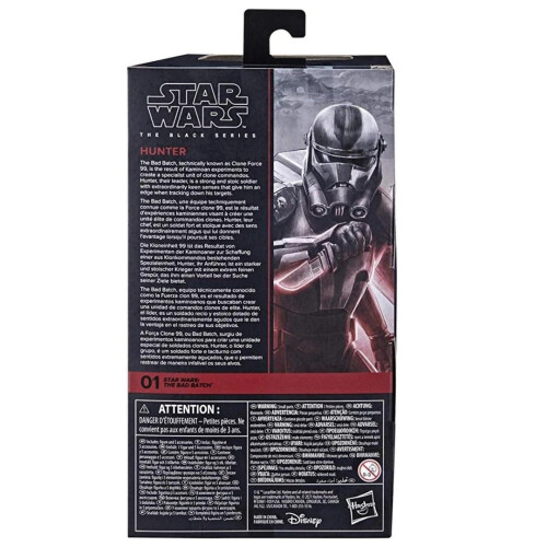 Star Wars STAR WARS The Black Series Bad Batch Hunter 6-??ts?? ???  a?a? The Clone War 1