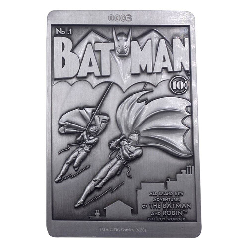 Fanattik DC Comics Batman Samlar Metall Ingots '9x12.5x2.5 cm'