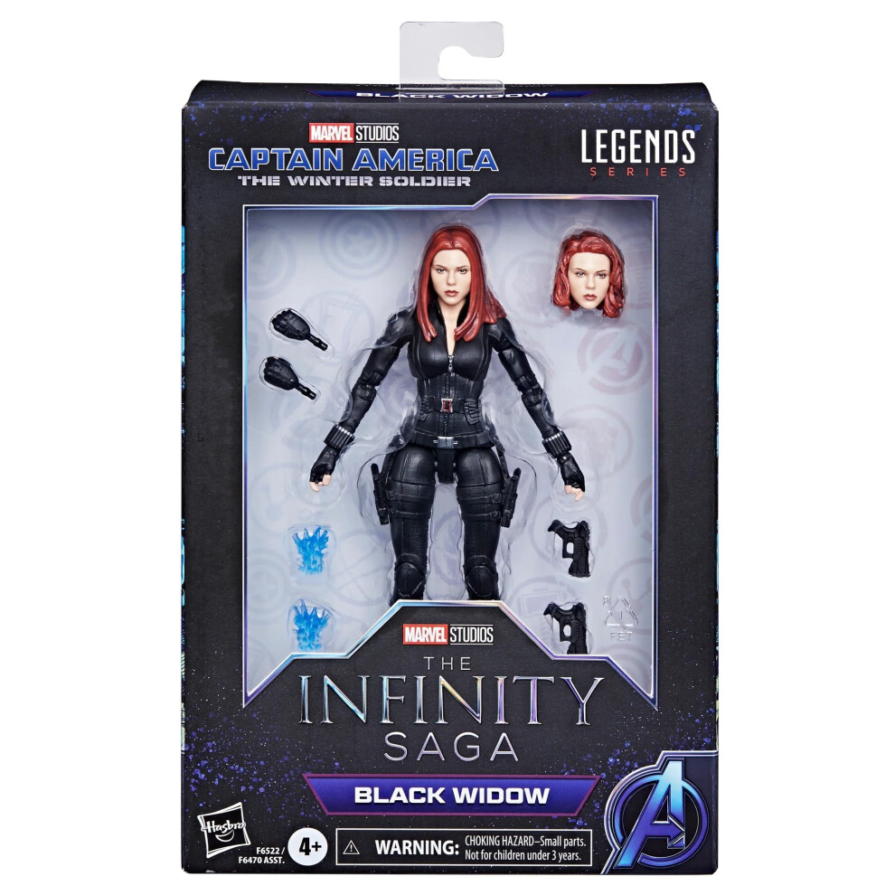 Marvel Hasbro Legends Series Black Widow  Captain America: The Winter