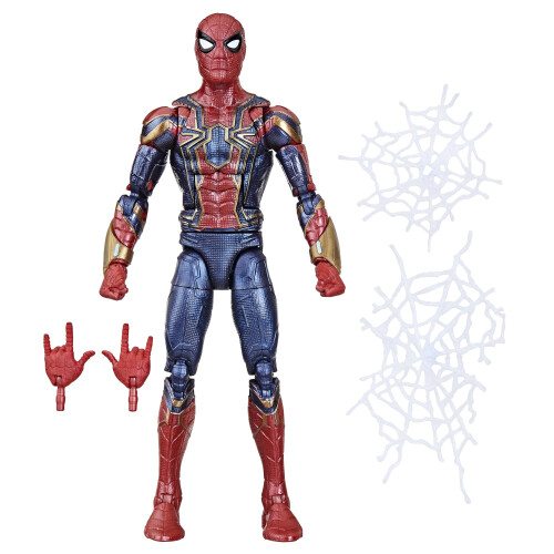 Marvel Figura Aranha de Ferro 15 cm Série Marvel Legends