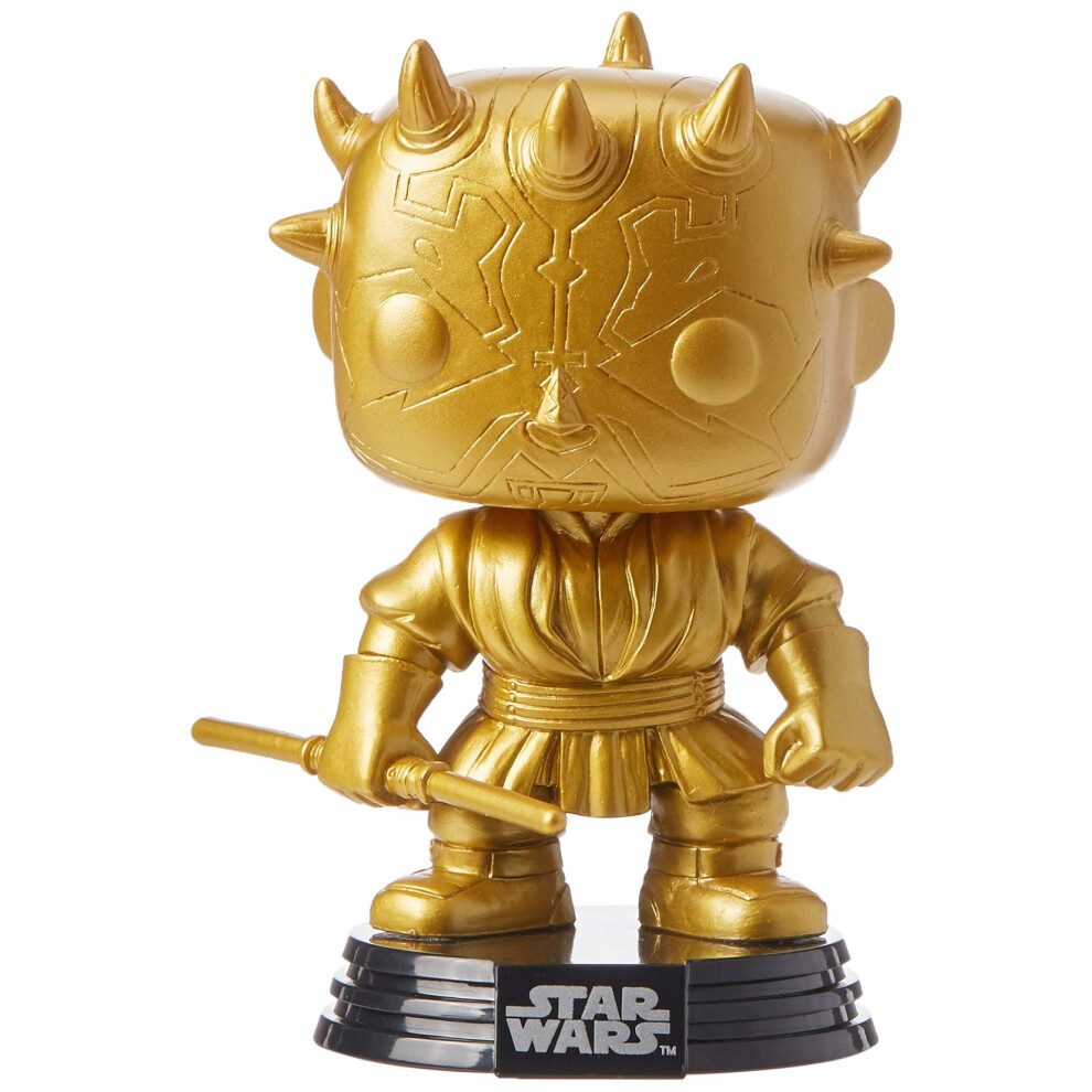 Funko Exclusive POP Star Wars: Darth Maul (Gold Metallic)