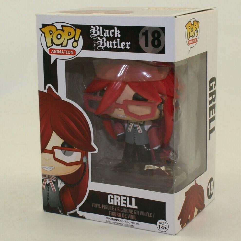 Funko Black Butler Grell Pop Vinyl Figure