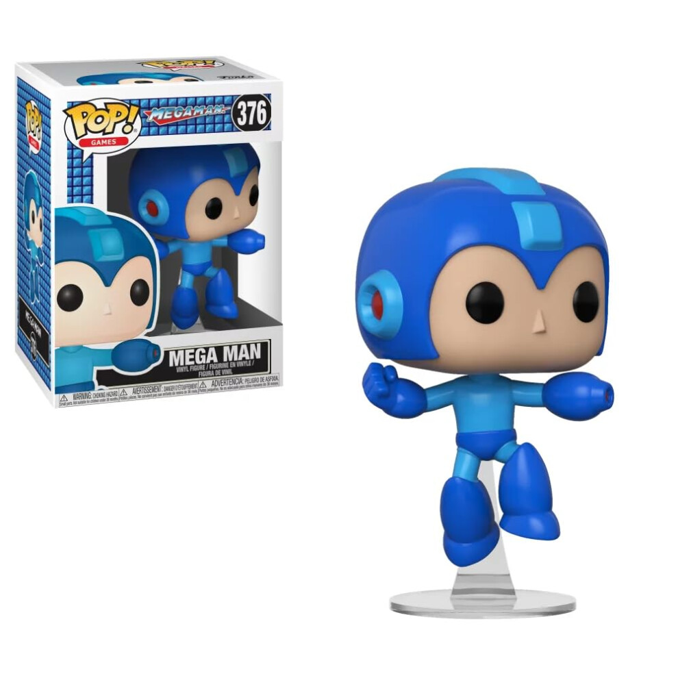 Funko Pop Games: Megaman - Jumping Megaman Collectible Figure  Multico