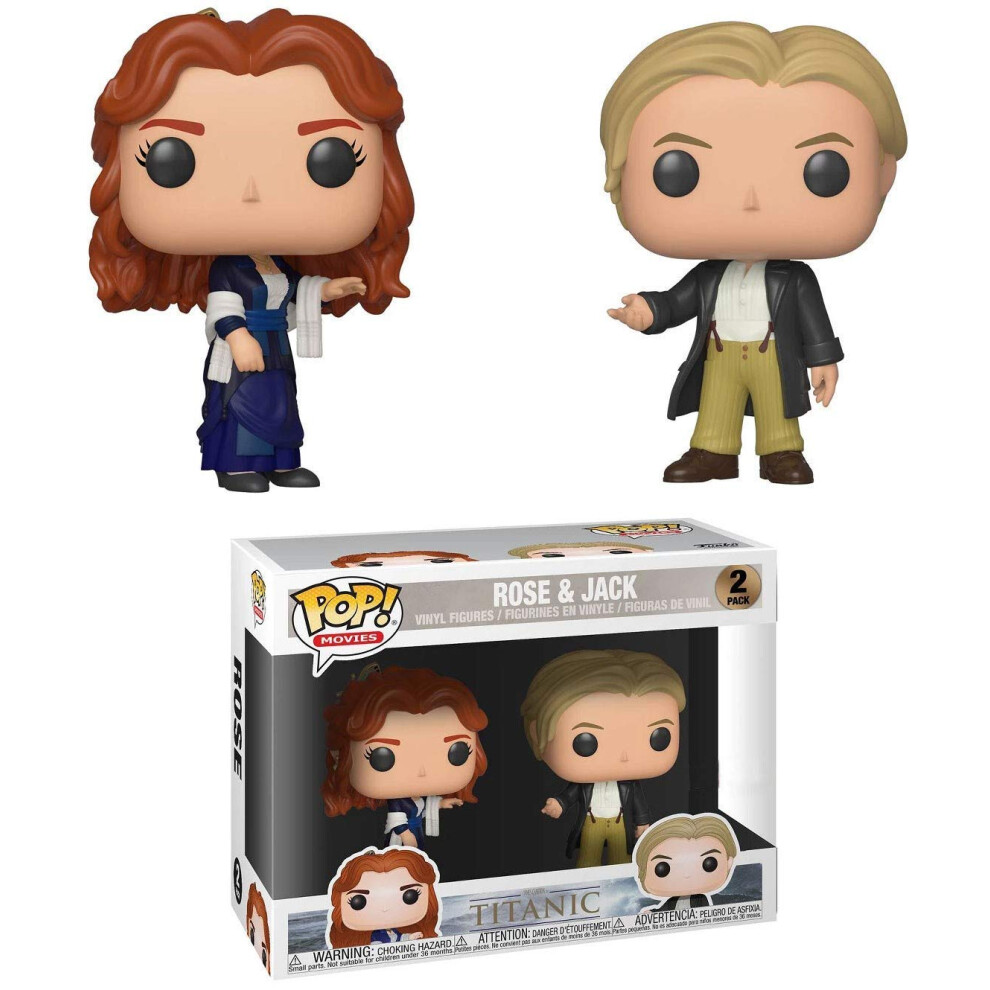 Funko - Figurine Titanic - 2-Pack Rose & Jack Exclu Pop 10cm - 0889698