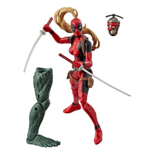 Marvel Legends 6-tums Lady Deadpool Actionfigur För Åldrar 48 månader till 1188 månader