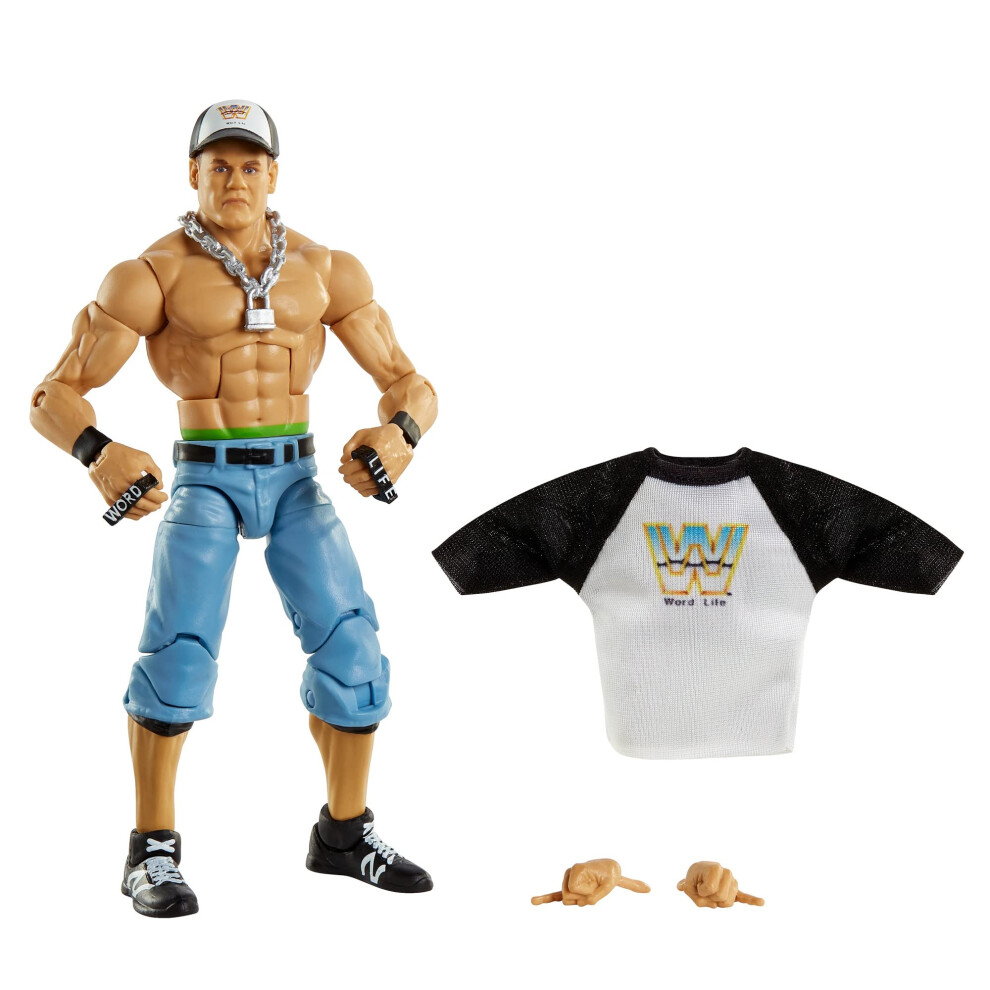 WWE MATTEL Top Picks Elite John Cena 6-inch Action Figure with Deluxe