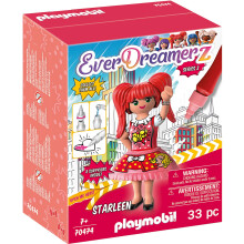 Playmobil EverDreamerz Sarjakuvamaailma Starleen rusetilla ja 7 yll  tyksell