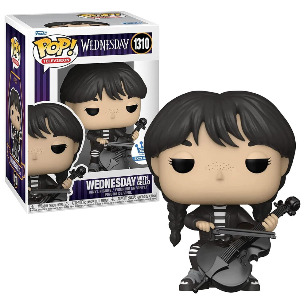 Funko POP Television! Wednesday - Wednesday with Cello (Exclusive) Bla