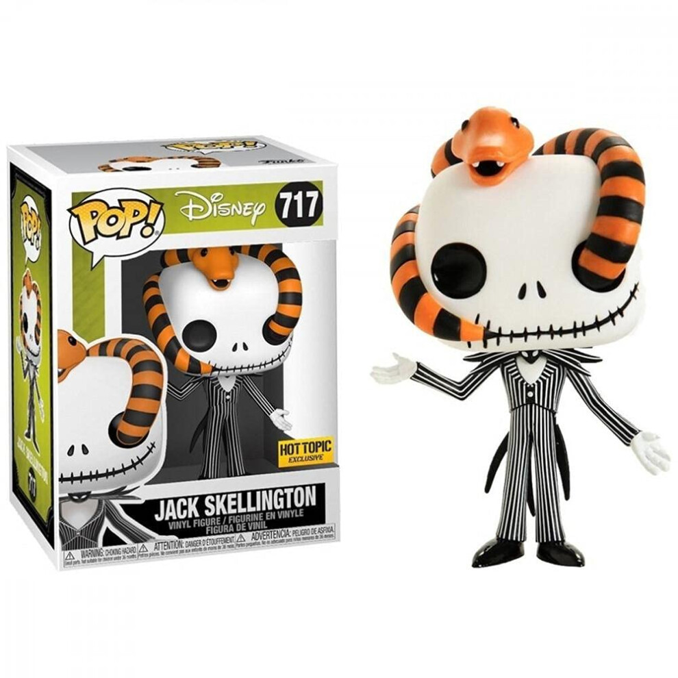 Funko Pop The Nightmare Before Christmas Jack Snake Head