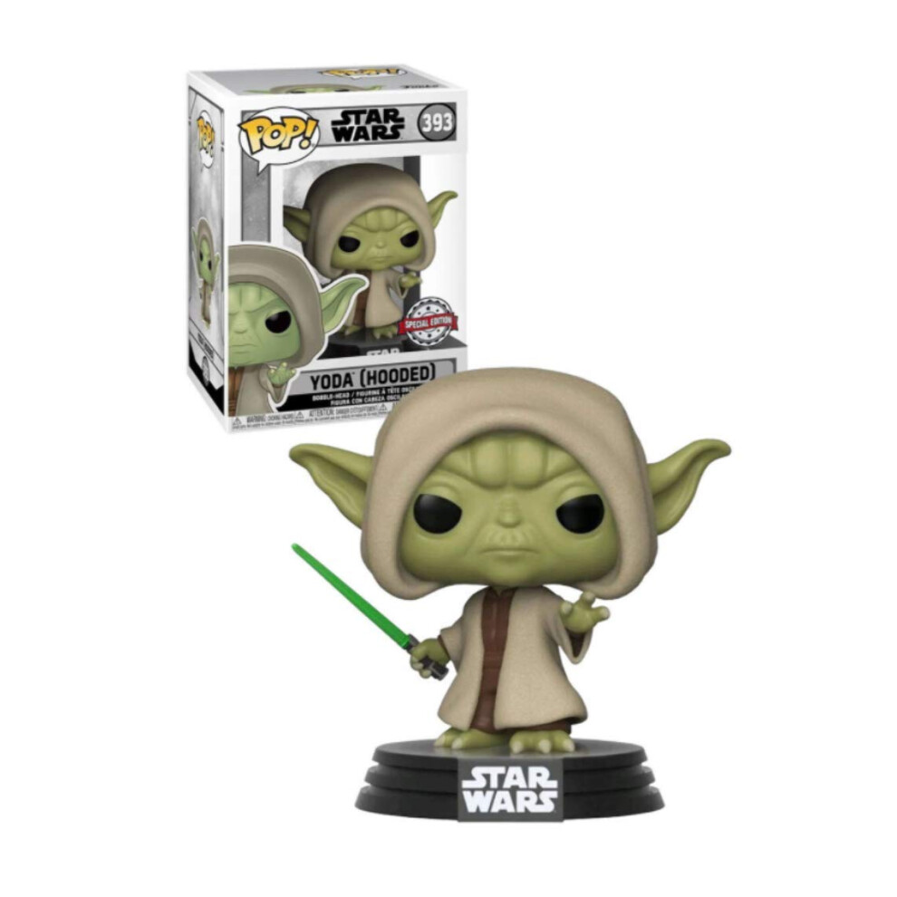 Funko Battlefront POP! Star Wars Yoda Exclusive Vinyl Figure [Hooded]