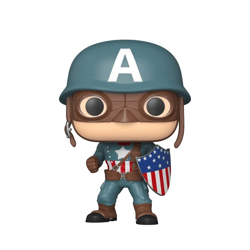 FUNKO POP! WWII Ultimate Captain America #821