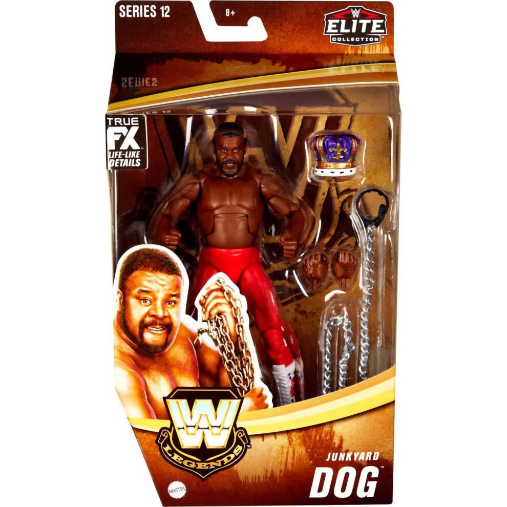 WWE Legends Elite Collection Junkyard Dog Wrestling Action Figure