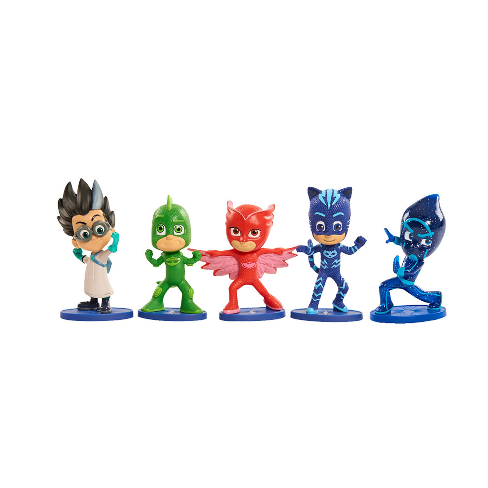 PJ Masks Collectible Figure Set  5 Pack  Kids Toys for Ages 3 Up by Ju