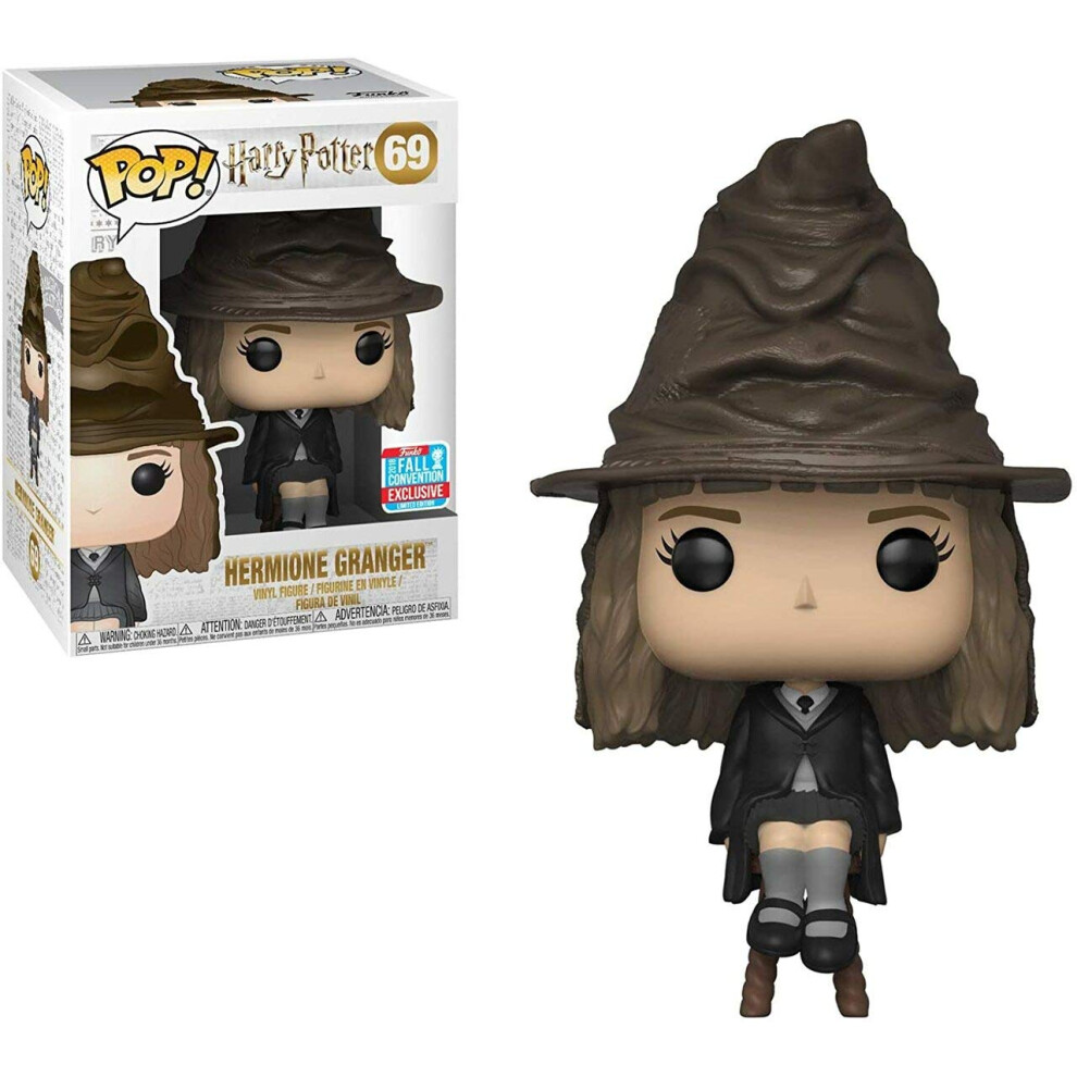 Funko Hermione Granger Sorting Hat 2018 Fall Convention Exclusive