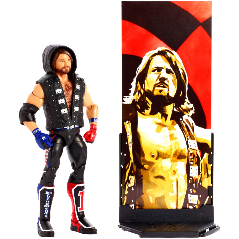 WWE AJ STYLES ELITE COLLECTION ACTION FIGURE