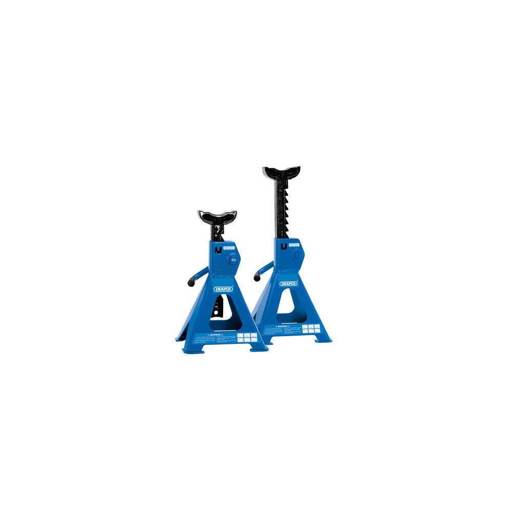 Draper Axle Stand 2 Ton Fixed Tonne 2T Per Stand 4T Per Set Jack Jacks 30878