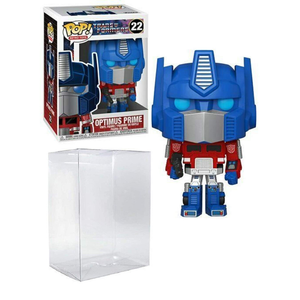 POP Optimus Prime 22 Retro Toys Transformers Vinyl Figure (Bundled wit