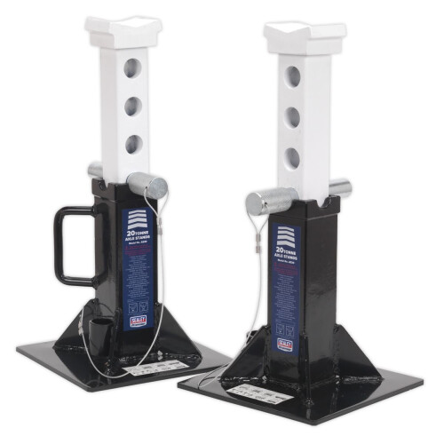 Sealey Sealey Premier Axle Stands (Pair) 20 Tonne Capacity per Stand AS20 2