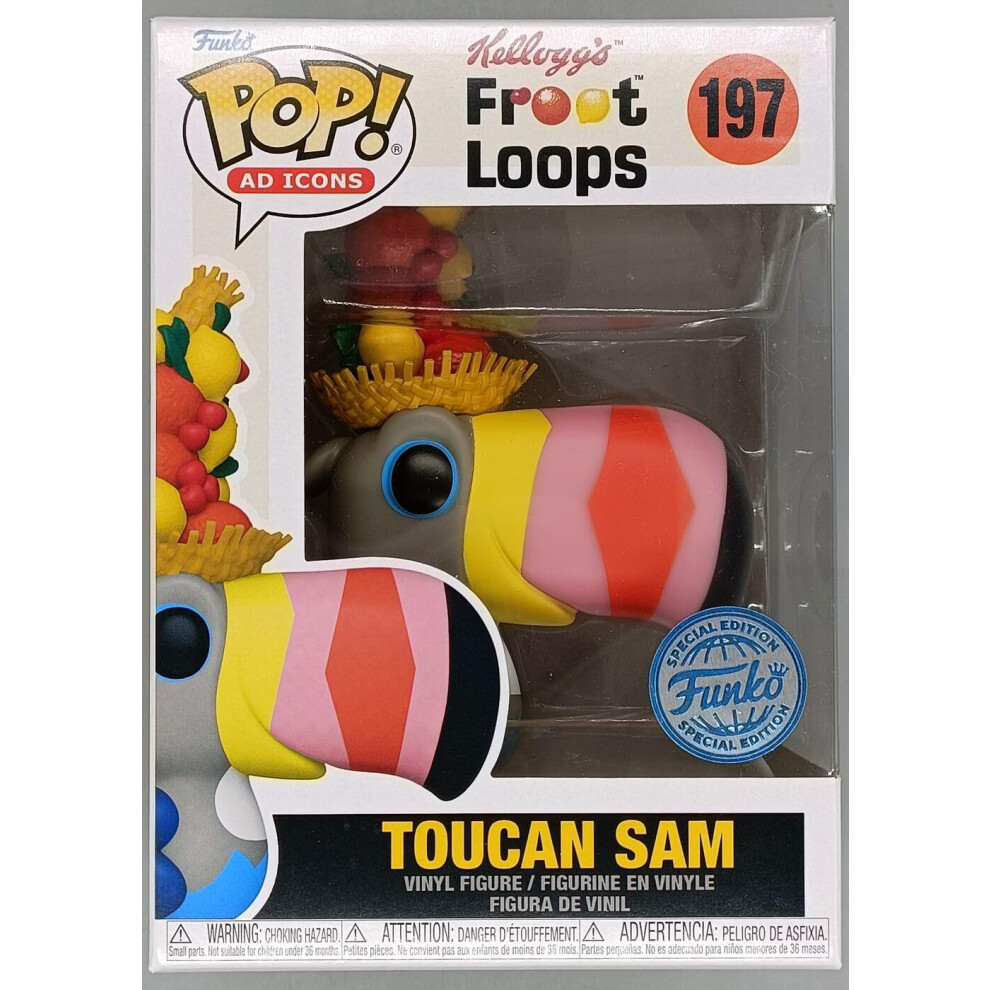 Funko Pop! Ad Icons: Toucan Sam with Fruit Hat (Fun Fest 2023 Shop Exc