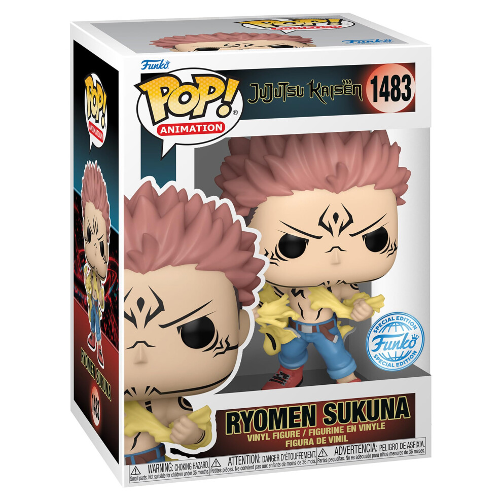 Funko Pop! Animation: Jujutsu Kaisen - Ryomen Sukuna Tearing Shirt Spe