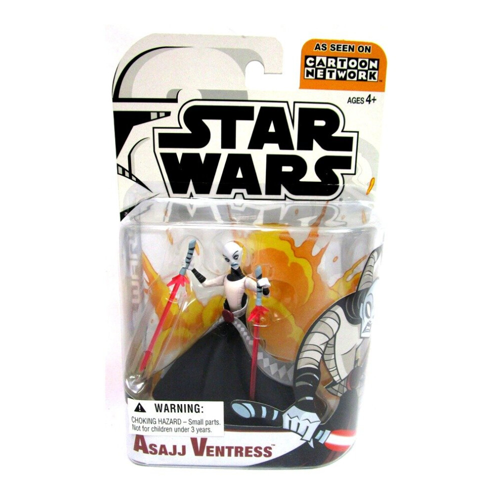 Star Wars Animated Clone Wars Figures Asajj Ventress