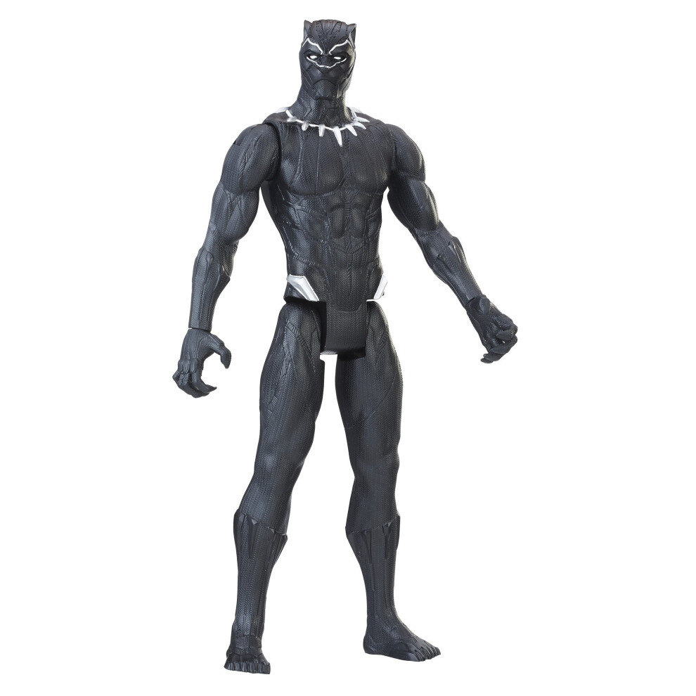 Marvel Black Panther Titan Hero Series 12-inch Black Panther