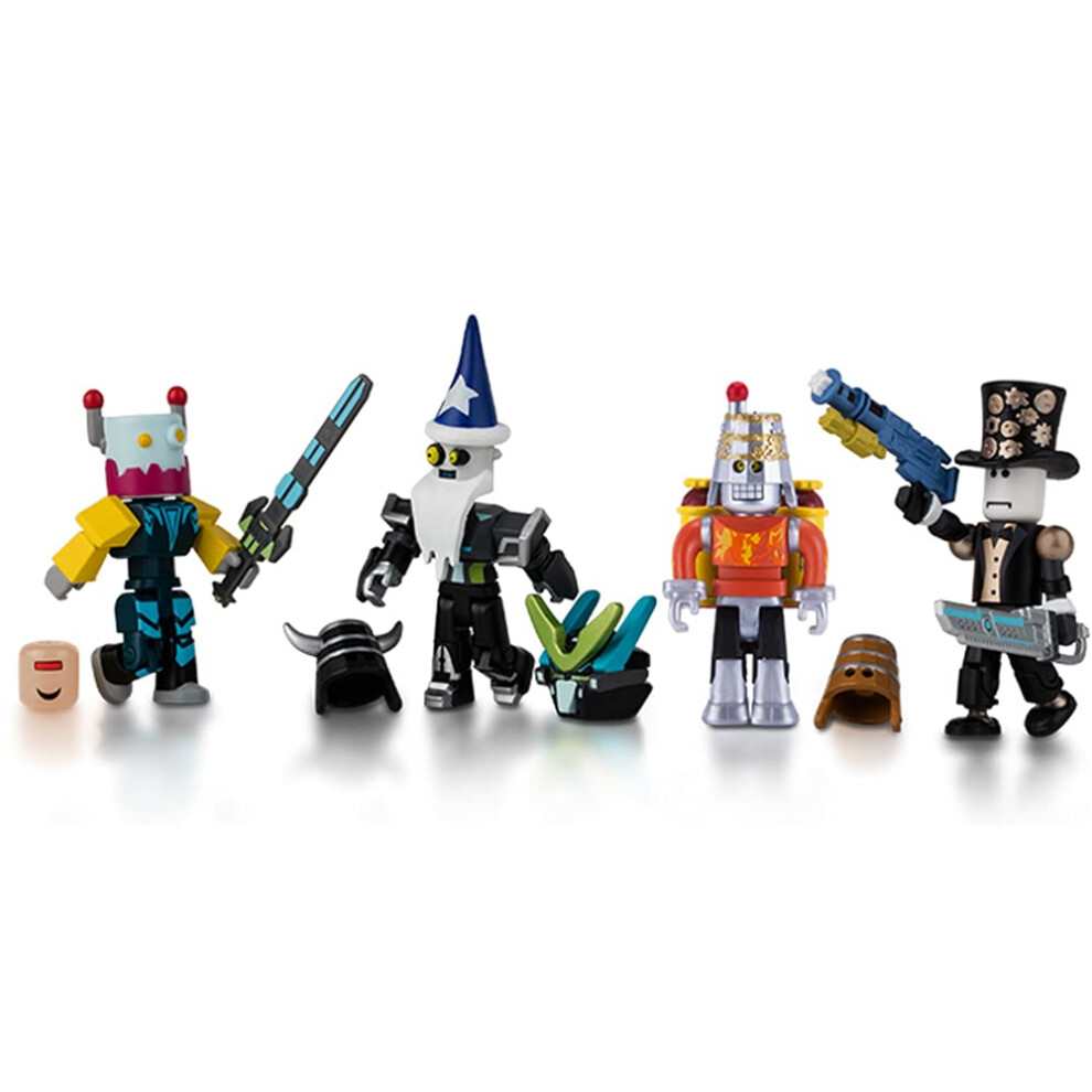 Roblox Action Collection - Robot Riot Four Figure Pack [Includes Exclu