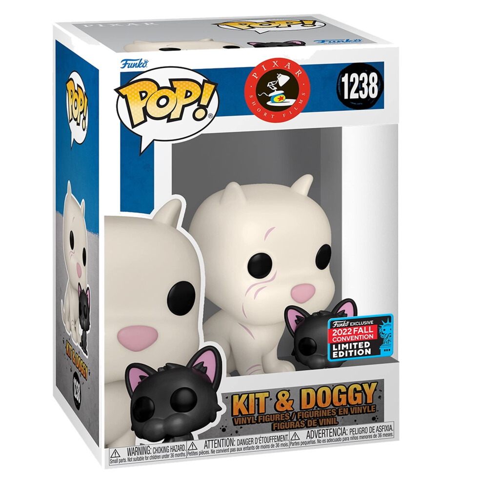 Funko Pixar KitBull Kit & Doggy Pop! Vinyl Collectible Figure Limited