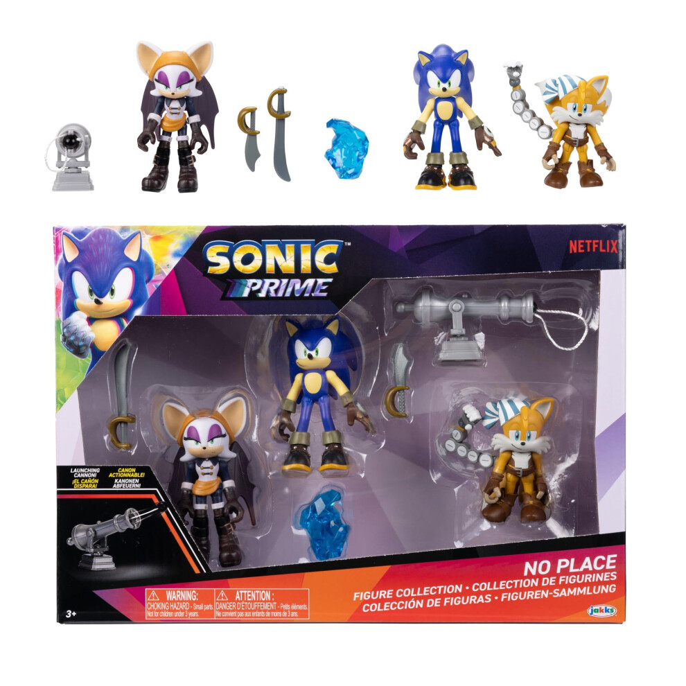 Sonic Prime 2.5"" Figures Multipack Wave 2