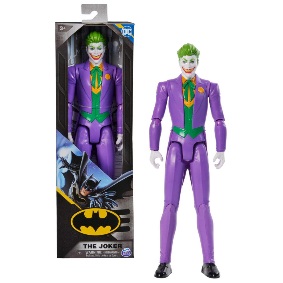 Dc Comics Spin Master Batman Toys Collection Flexible 12 Inch Joker Villain Acti