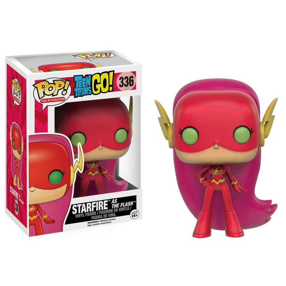 Funko DC Teen Titans Go! Funko POP! Television Starfire as The Flash E