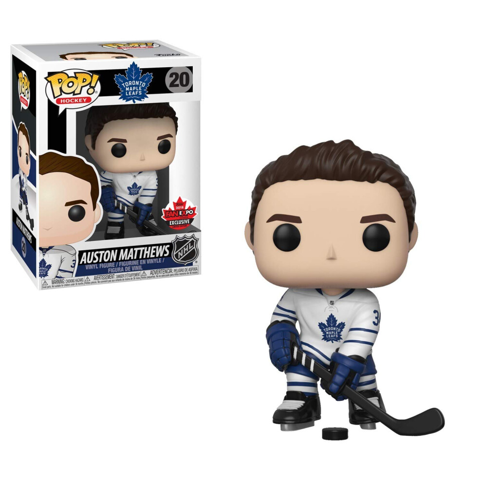 Funko Hockey Auston Matthews White Jersey #20 Canadian Convention Excl