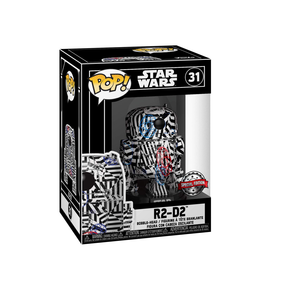 Funko 45526 POP R2D2-Exclusive Futura Skin Star Wars R2D2 Collectible