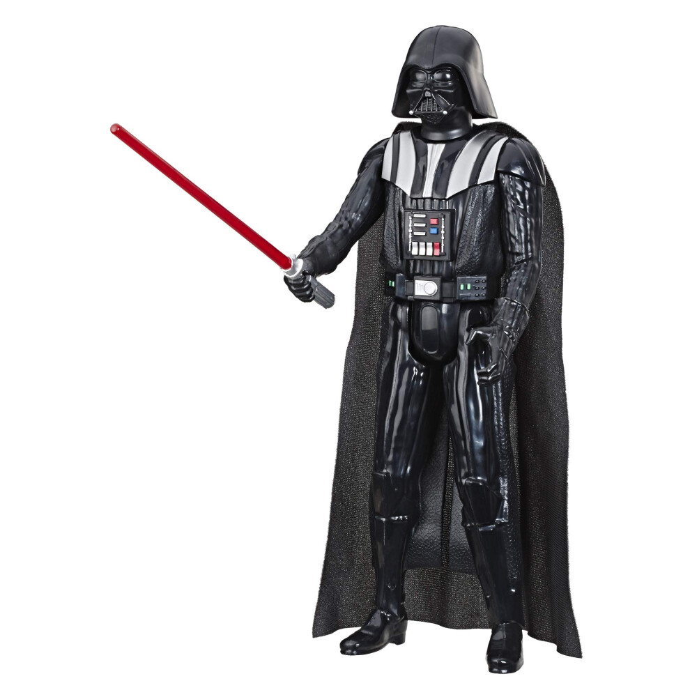 STAR WARS Hero Series Darth Vader Toy 12"" Scale Action Figure with Li