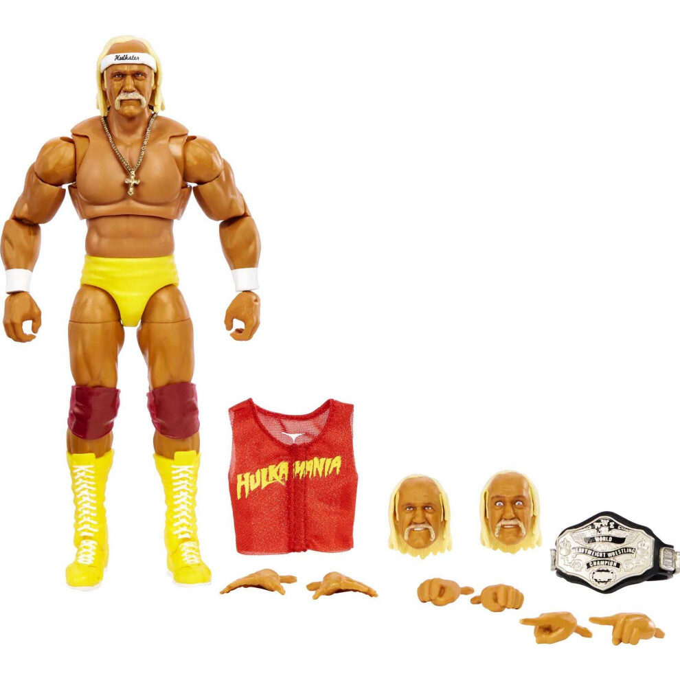 Mattel WWE Ultimate Edition Hulk Hogan Action Figure  6-inch Collectib