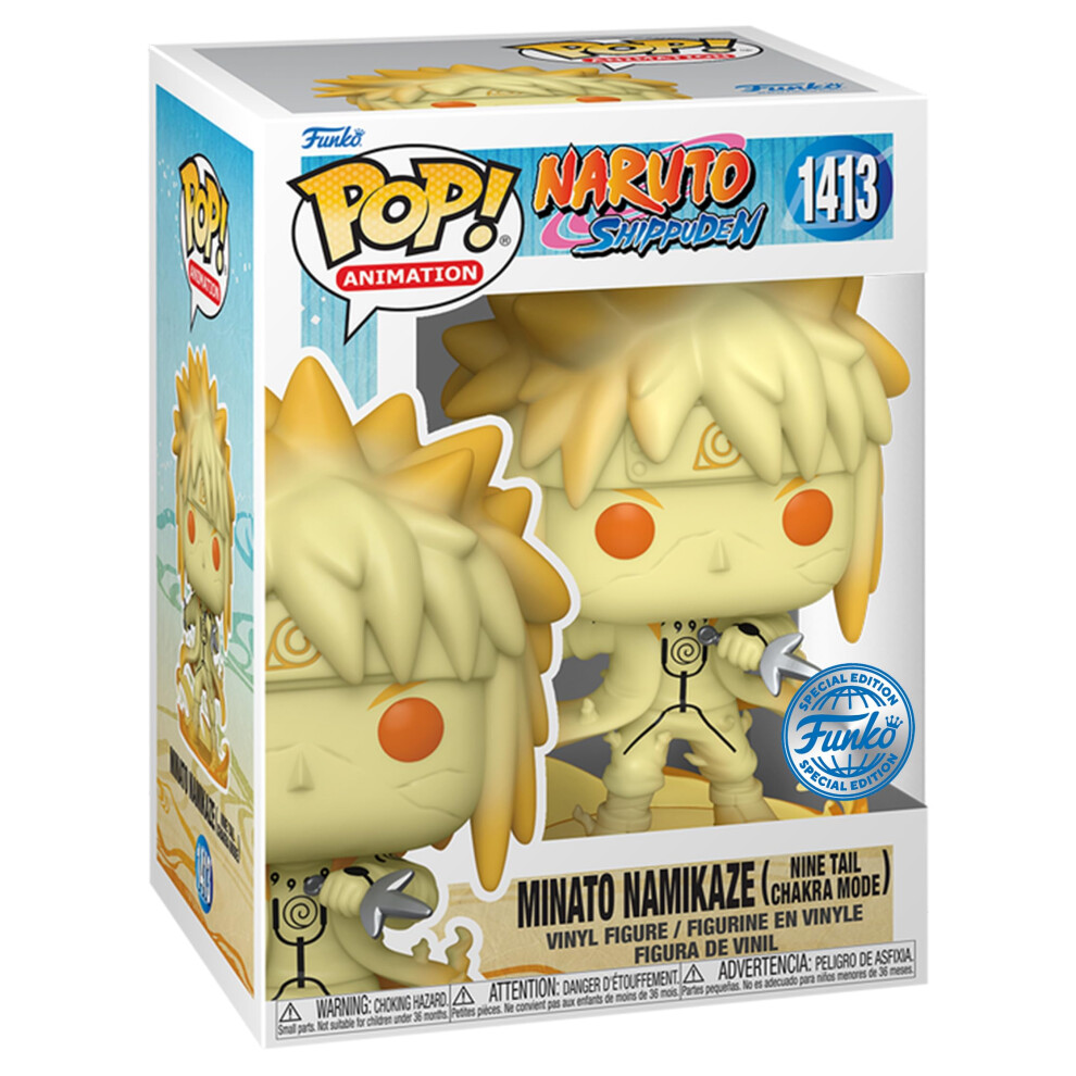 Funko Pop! Anime: Naruto Shippuden - Minato Namikaze (Nine Tail Chakra