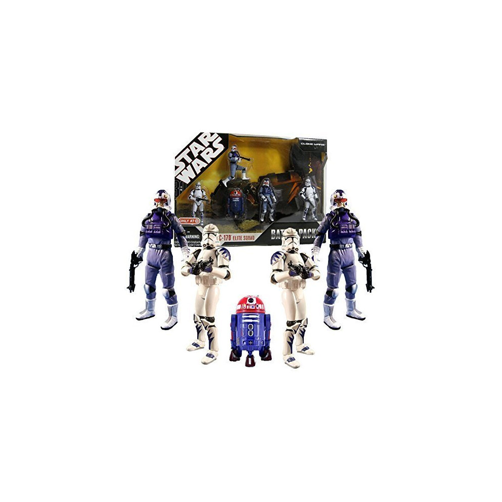 Star Wars 30th Anniversary Battle Pack ARC 170 ELITE SQUAD with 5 Acti