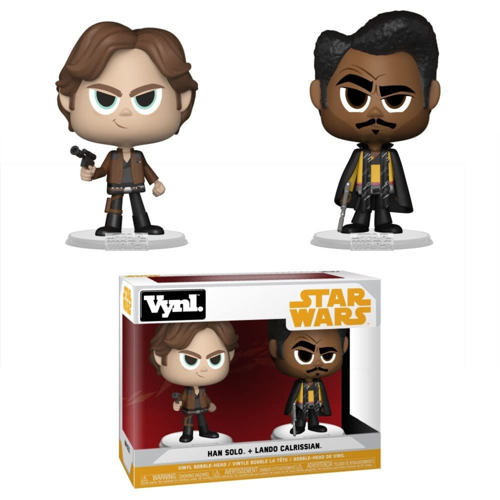 Funko Vynl: Star Wars Solo - Han & Lando Collectible Figure  Multicolo