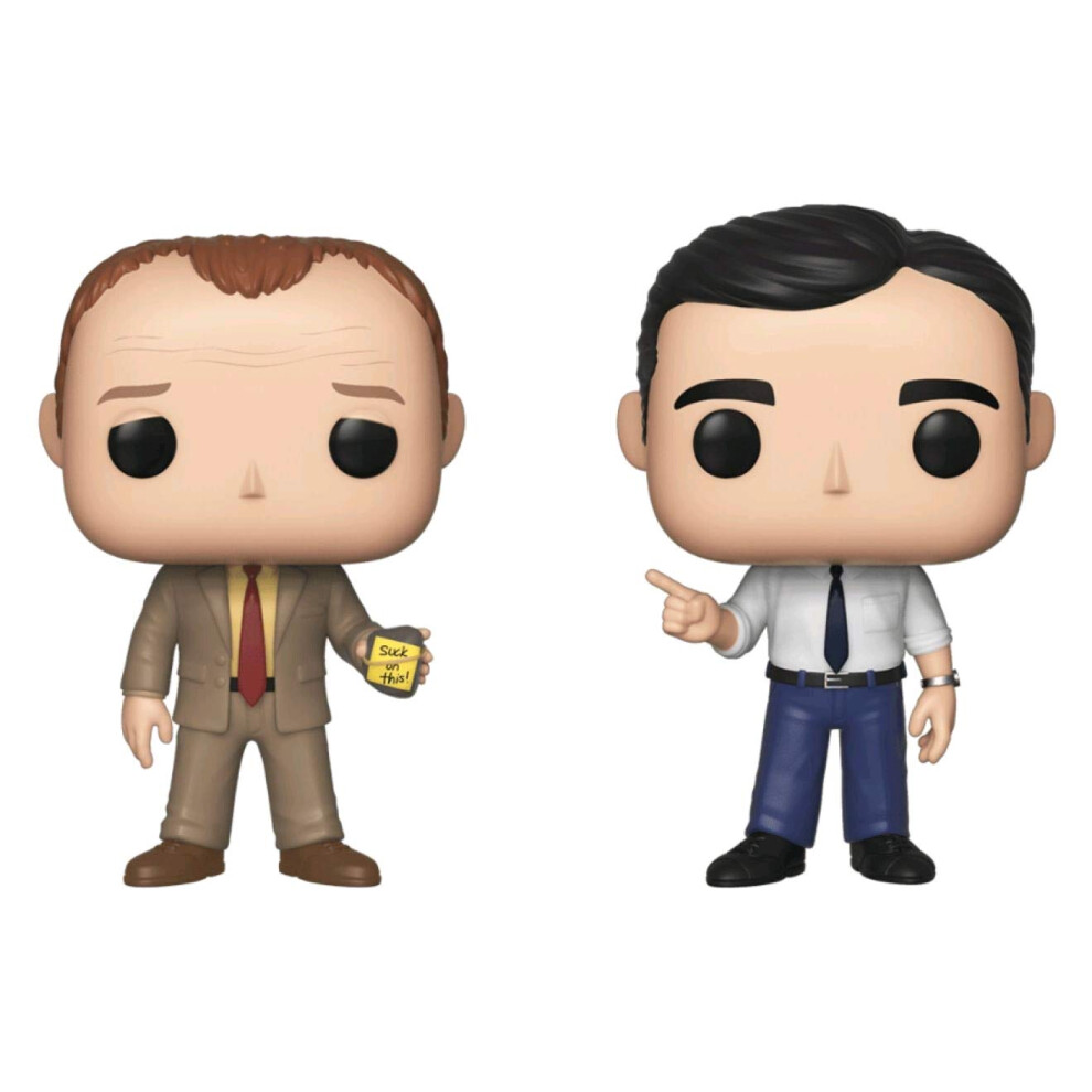 Funko Pop! TV: The Office - Toby Vs Michael 2 Pack