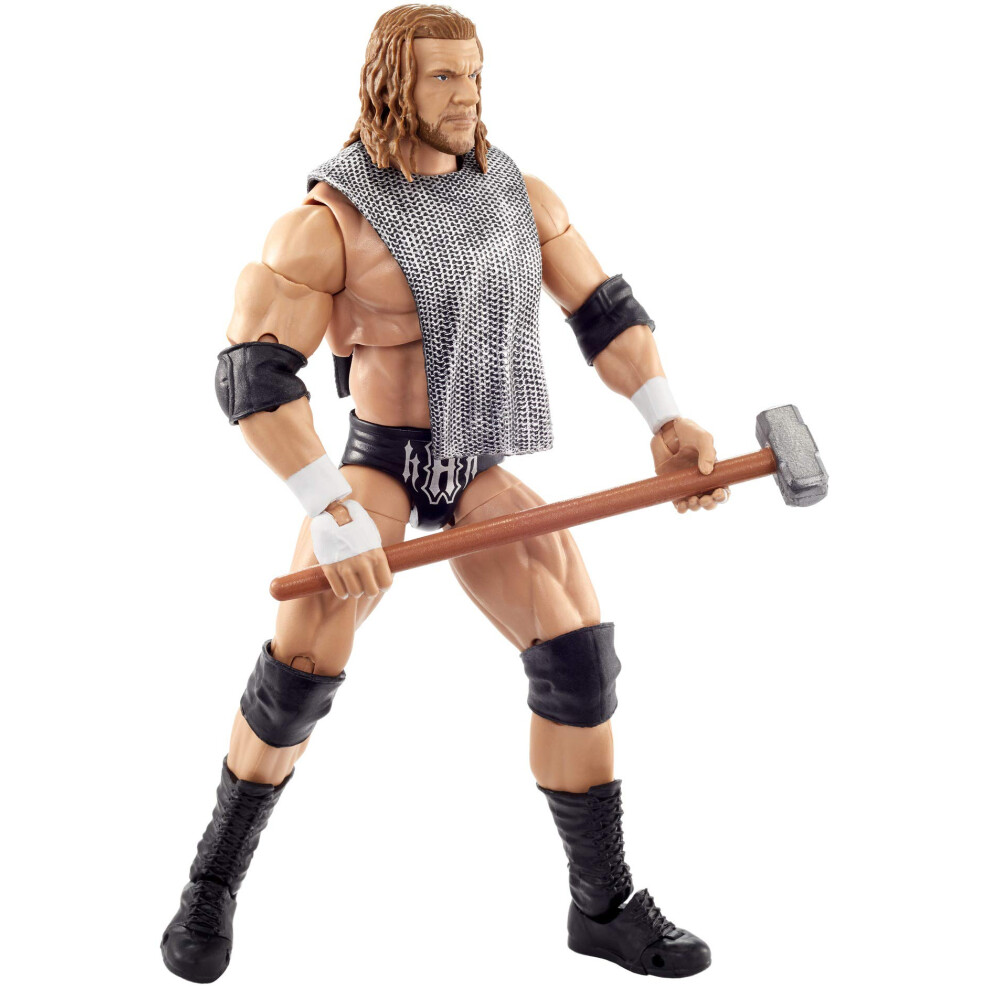 WWE Triple H Ultimate Edition Wave 3 Multiple-Pose 6-inch Action Figur