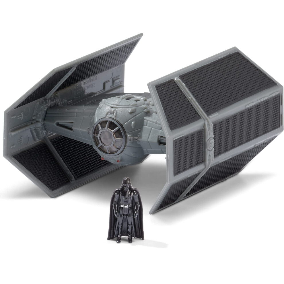 Star Wars Micro Galaxy Squadron Starfighter Class Darth VaderS TIE Adv