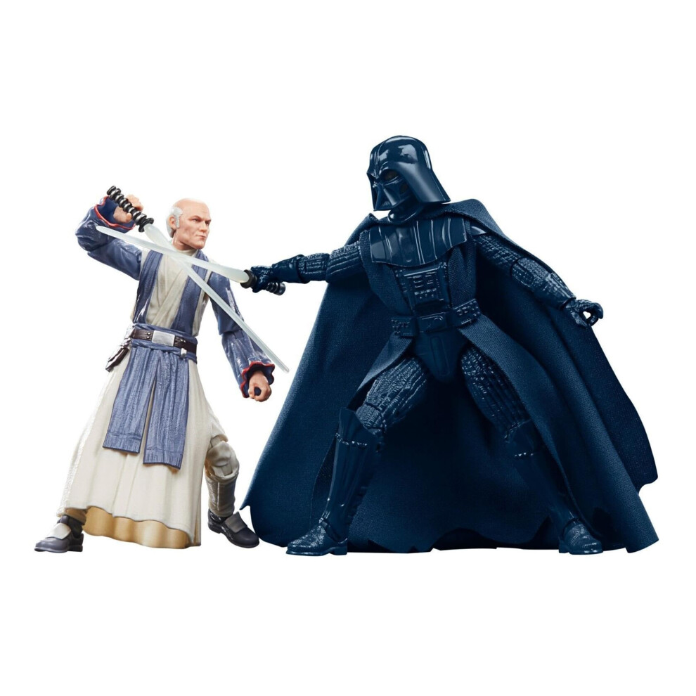 Star Wars 6 Inch Action Figure 2-Pack | OBI-Wan Kenobi & Darth Vader