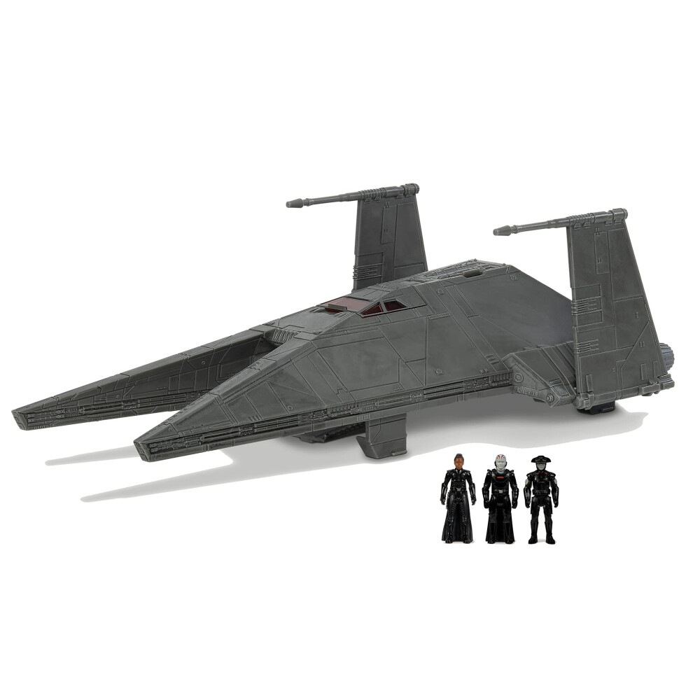 STAR WARS Micro Galaxy Squadron Inquisitor Transport Scythe - 7-Inch S