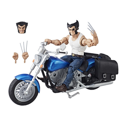 Marvel Marvel Legends 15 cm Wolverine och motorcykel 1