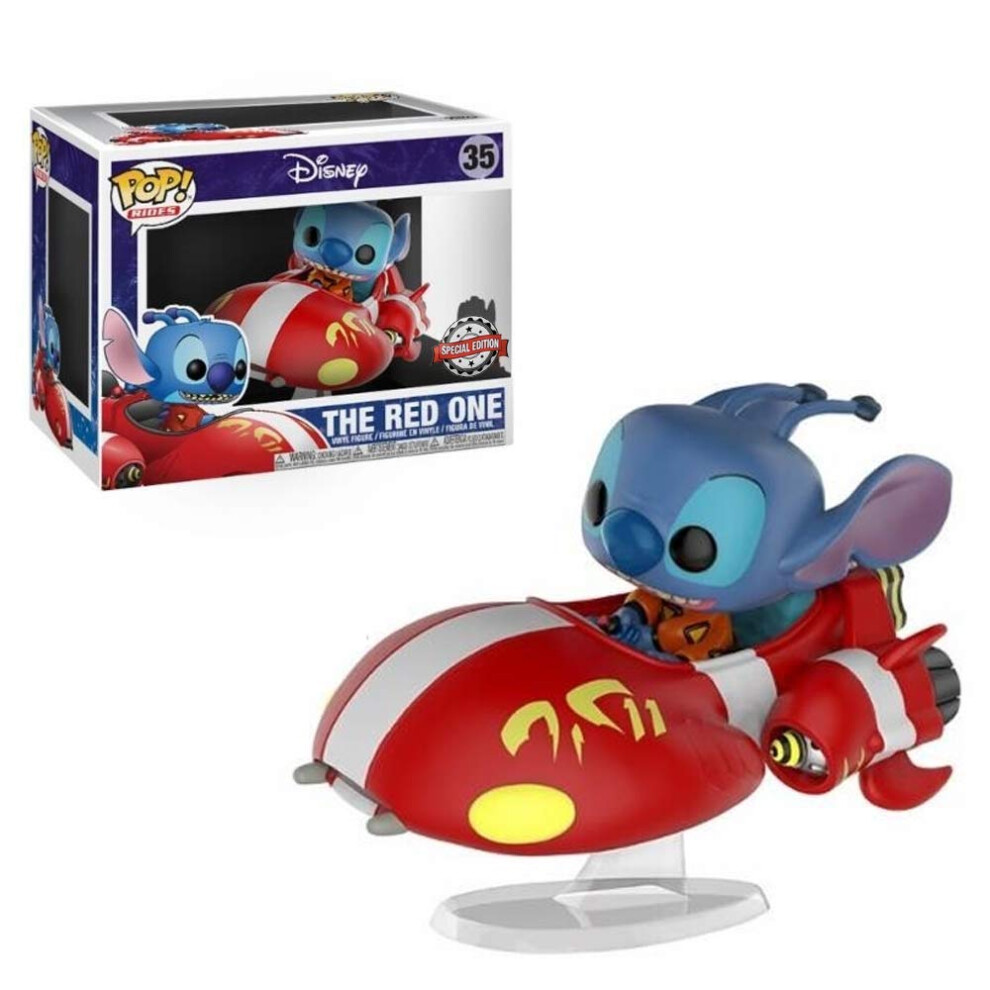 Funko POP! Rides: Disney Lilo & Stitch - The Red One #35 Special Editi