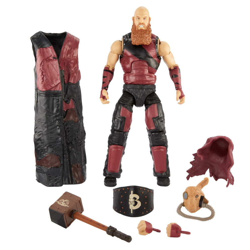 WWE Rowan Elite Collection Deluxe Action Figure with Realistic Facial