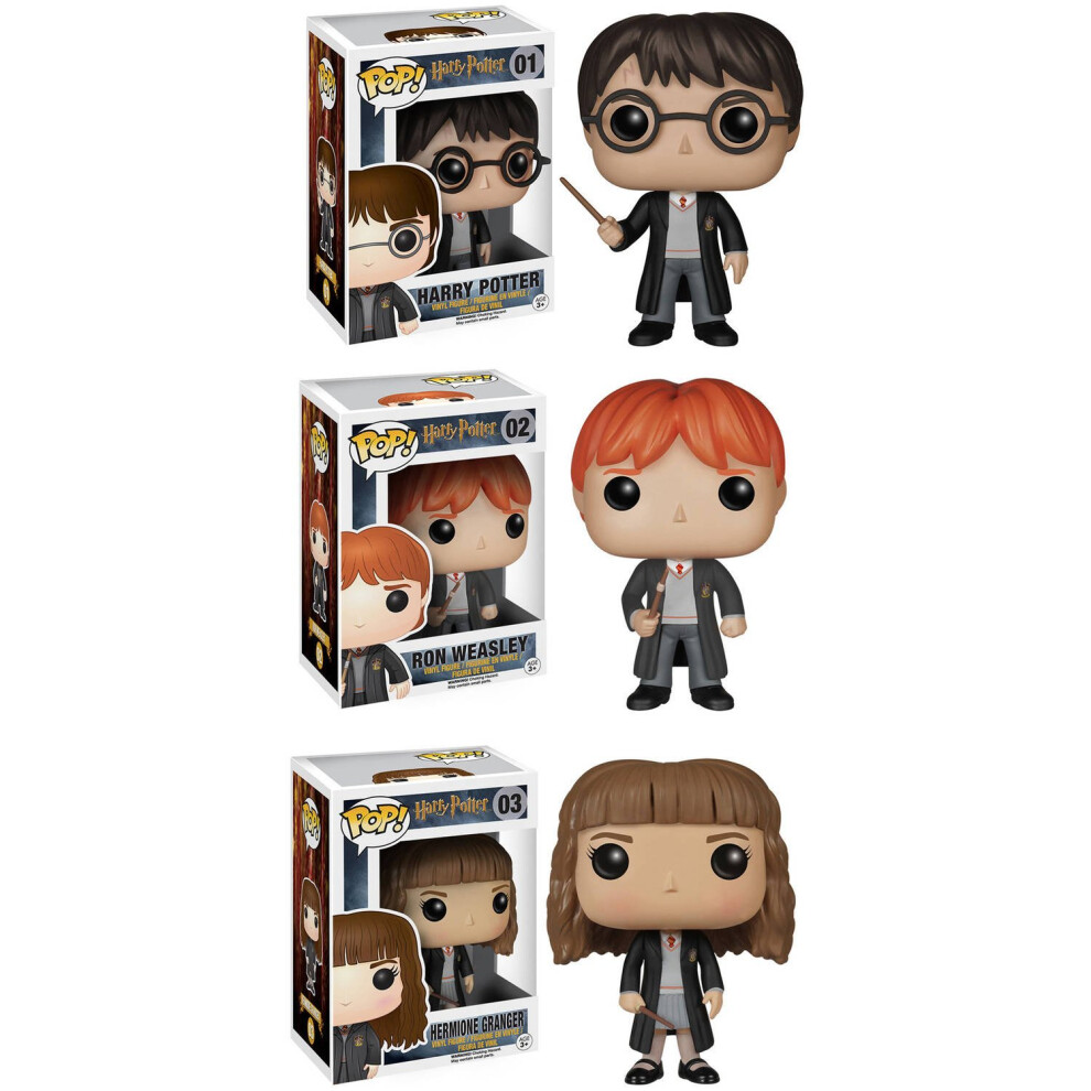 Funko Harry Potter POP! Movie Vinyl Collectors Set: Harry Potter  Ron