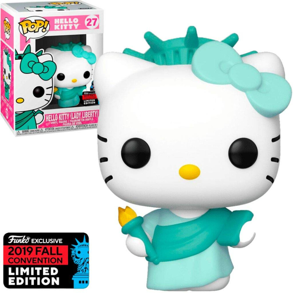 Funko Pop! Sanrio: Hello Kitty - Hello Kitty Lady Liberty  Fall Conven