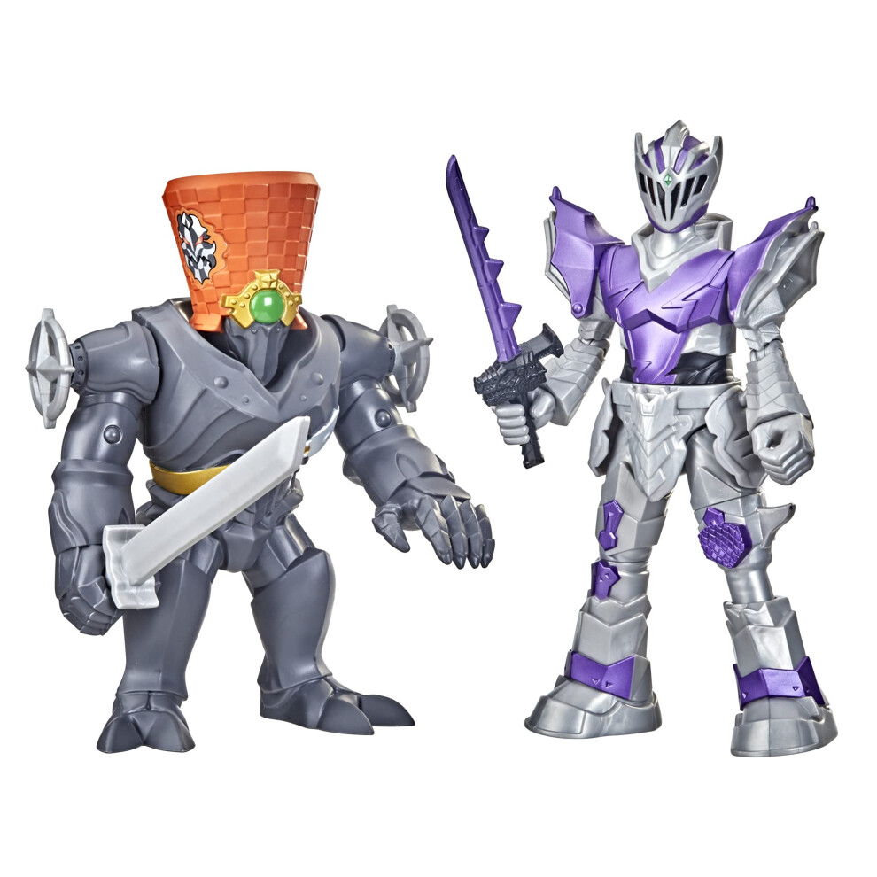 Power Rangers Dino Fury Battle Attackers 2-Pack Void Knight vs. Snagey