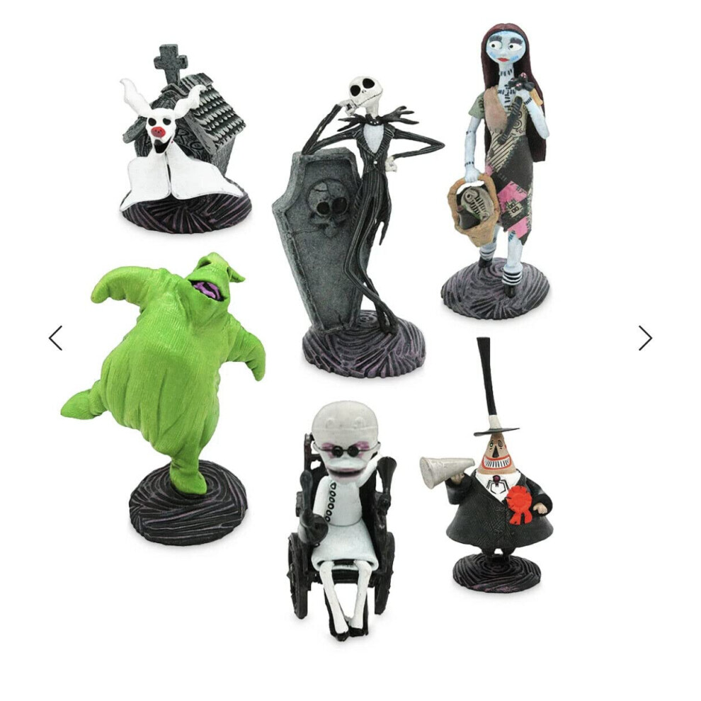 Disney Tim Burton's The Nightmare Before Christmas Figurine Play Set